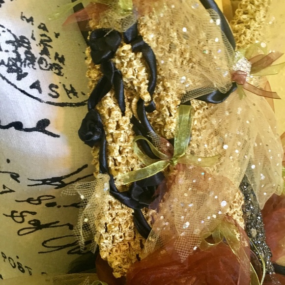 WOODLAND FAIRY couture tutu dress/costume - Picture 8 of 8